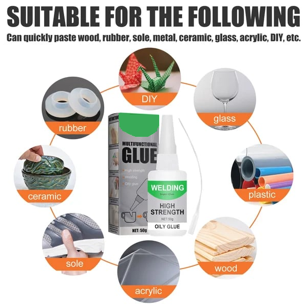 ⏳🔥LIMITED-TIME 50% OFF! ⏰Welding High-strength Oily Glue