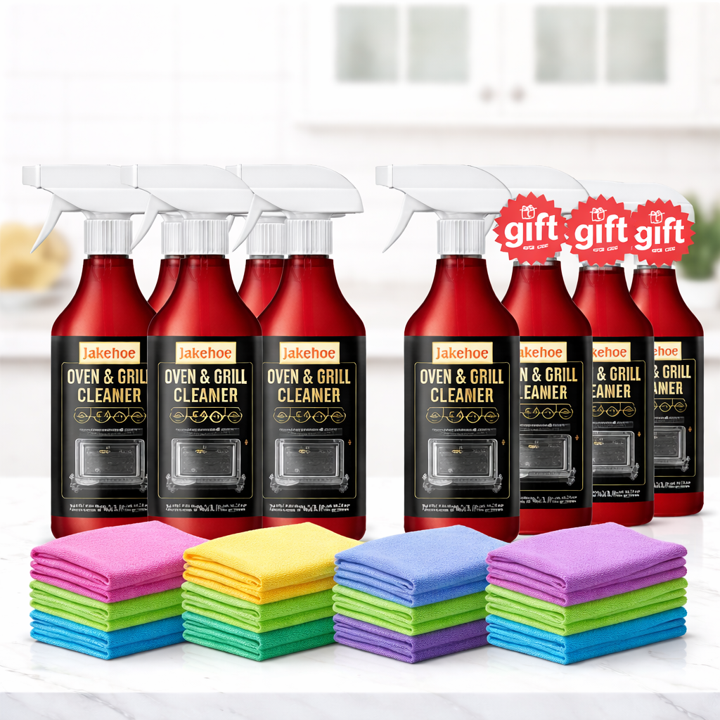 🧼 BUY 2 GET 1 FREE! ✨ Oven & Grill Cleaner Spray – Dissolves Grease in 5 Mins, No Scrubbing & Eliminates Odors 🔥 21 Reviews