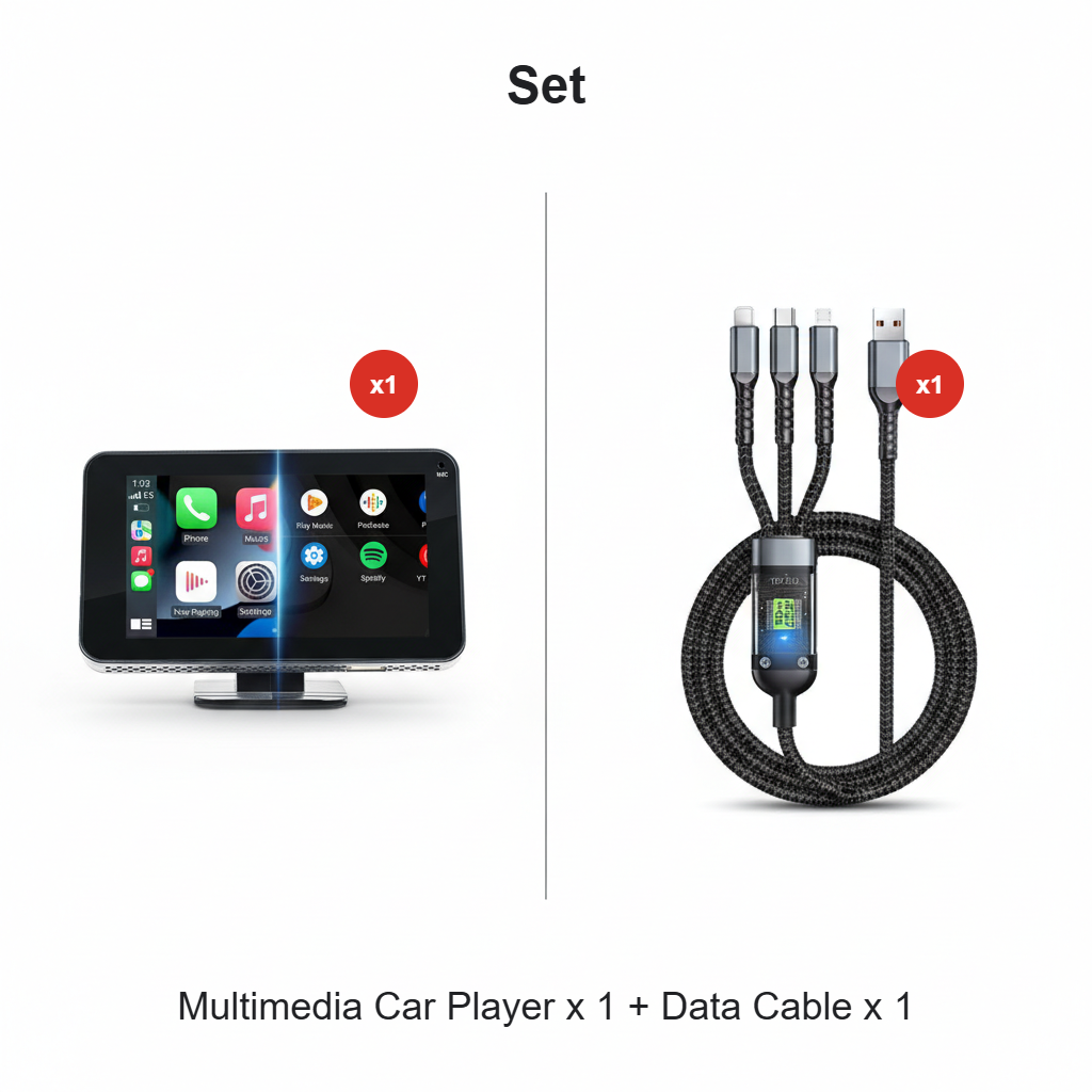 4.7-inch Multimedia Car Player with HD Touch Screen