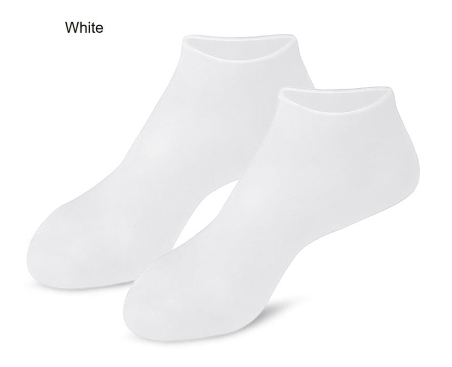 🔥Get 2 items when you buy 1!✨️Enjoy a foot spa anytime anywhere!👣Moisturizing Foot Mask Exfoliating Silicone Socks Beach Protective Socks(3pcs)