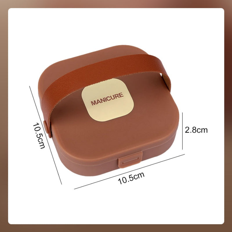 🔥Hot Sale(50% OFF)🔥Splash-Proof Portable 7-PCS Nail Clipper Manicure Set