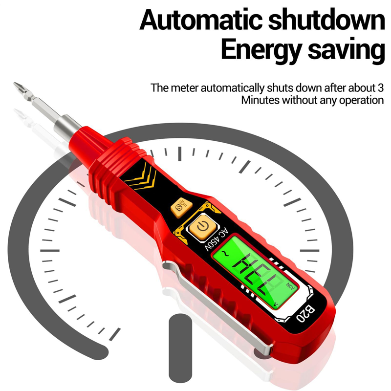 ✍️⚡Intelligent Non-Contact Voltage Tester - Safe & Efficient Electrician's Best Tool💡