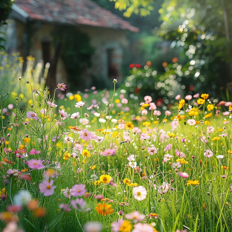 🌺 Kleurrijke wilde bloemen zaadmix voor alle seizoenen