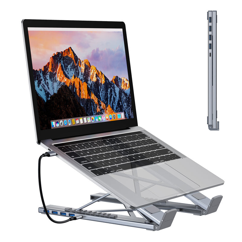 š„HOT SALEš„Limited-time offer-USB-C Docking Station Laptop Stand with 4K HDMI