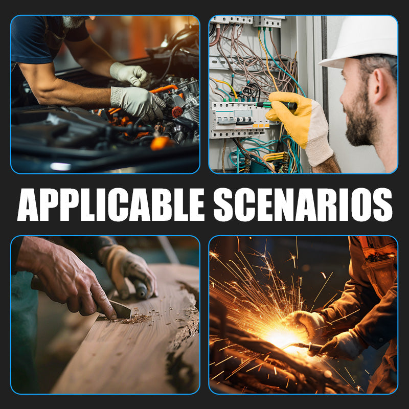 Durable Slip-Resistant Reusable Gloves