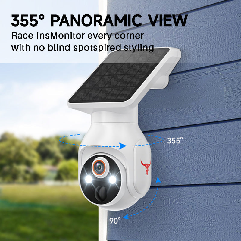 355° Wireless Solar Security Camera