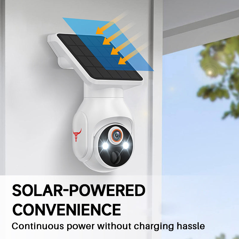 355° Wireless Solar Security Camera