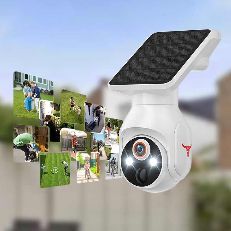 355° Wireless Solar Security Camera