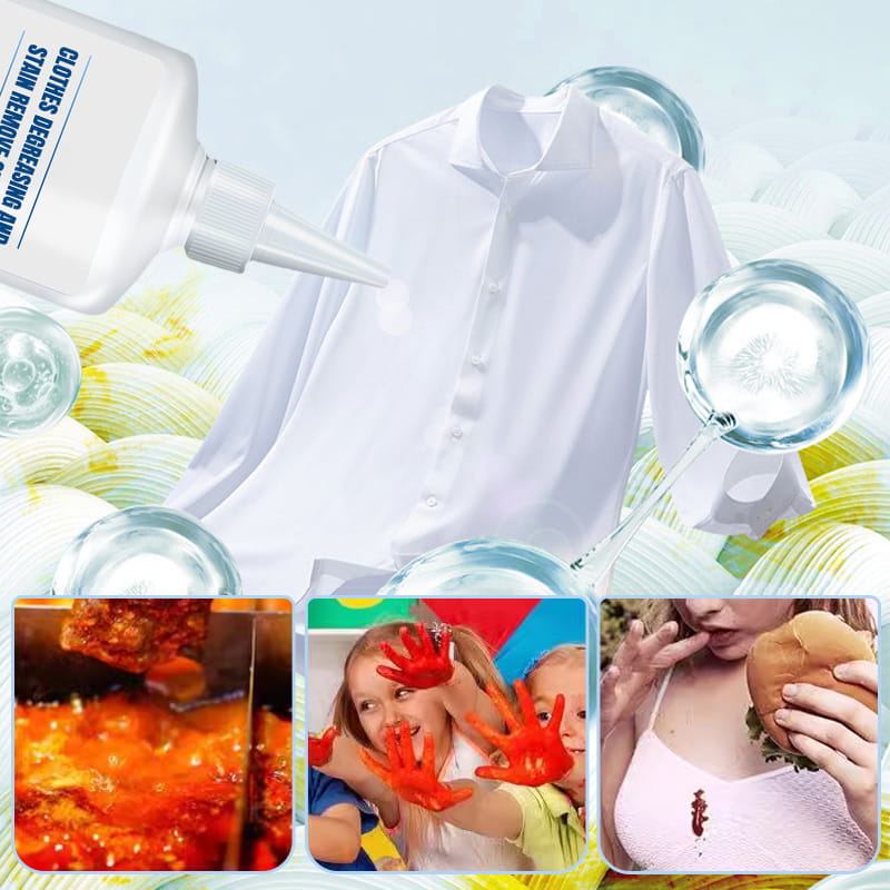 Clothes Degreasing And Stain Remove Cleaner