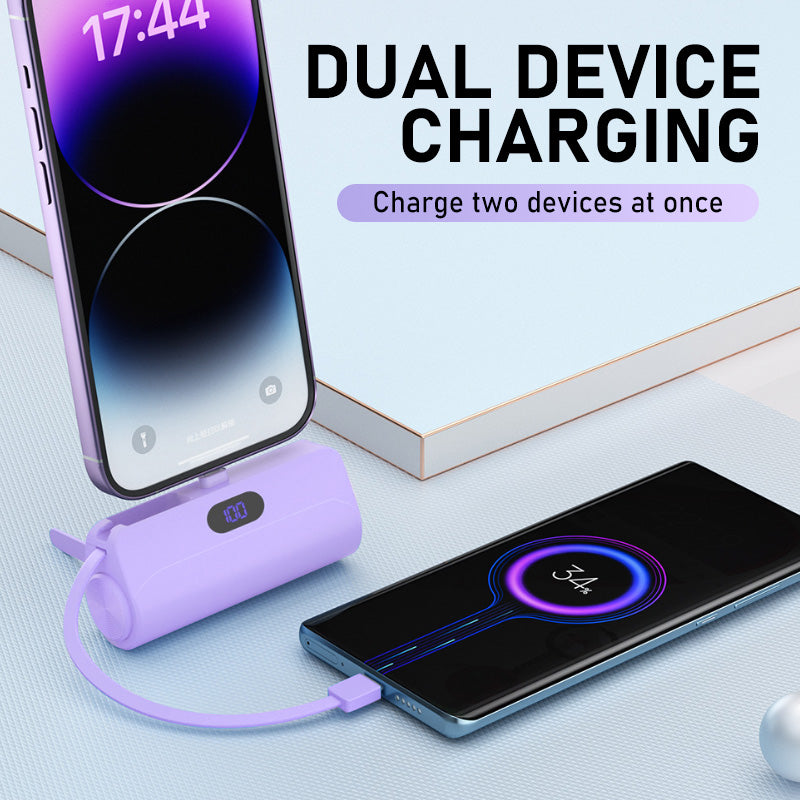Portable Mini Capsule Power Bank