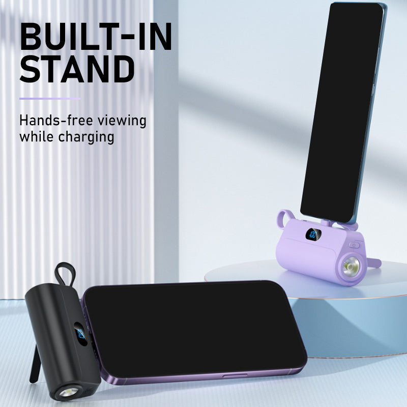 Portable Mini Capsule Power Bank