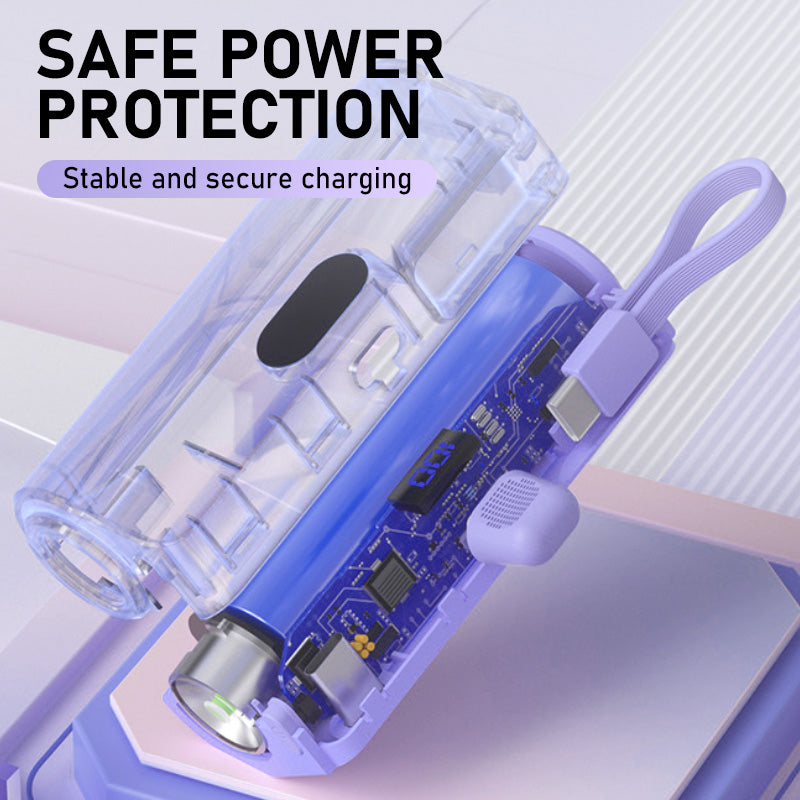 Portable Mini Capsule Power Bank