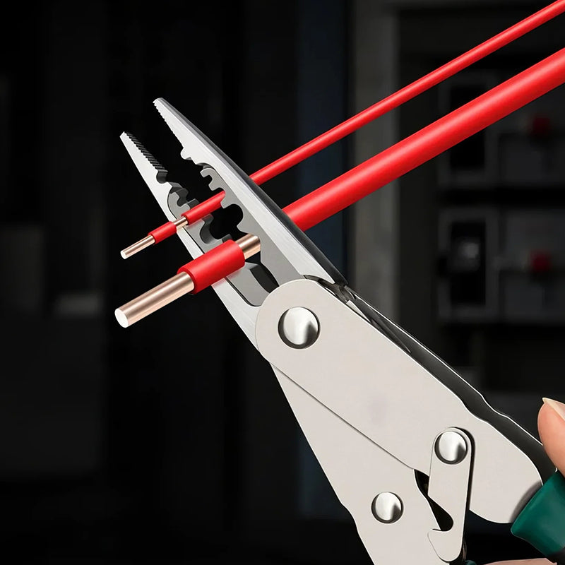 2-in-1 Dual Jaw Adjustable Wire Pliers
