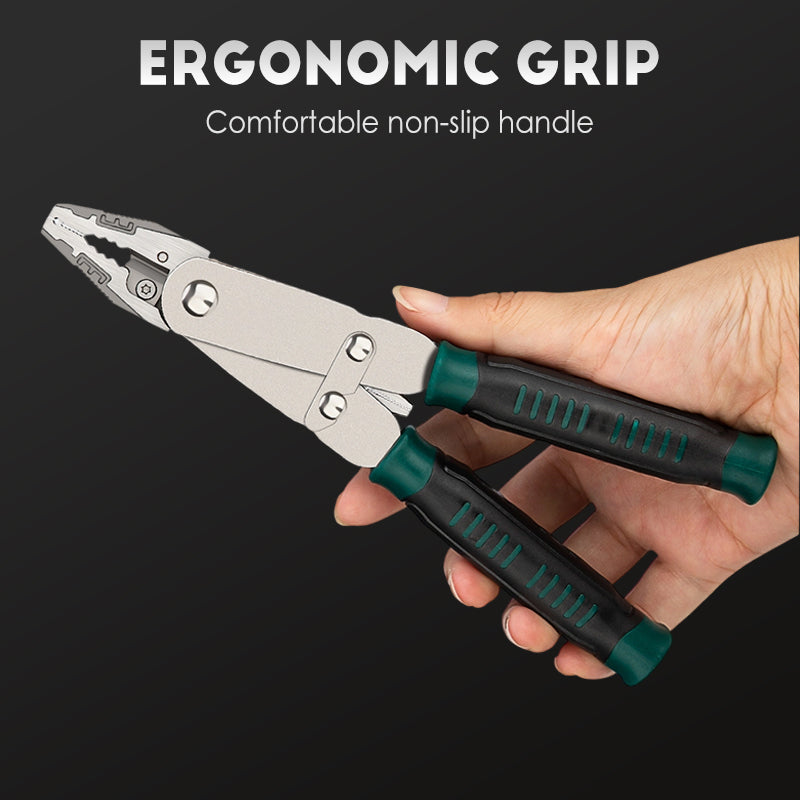 2-in-1 Dual Jaw Adjustable Wire Pliers