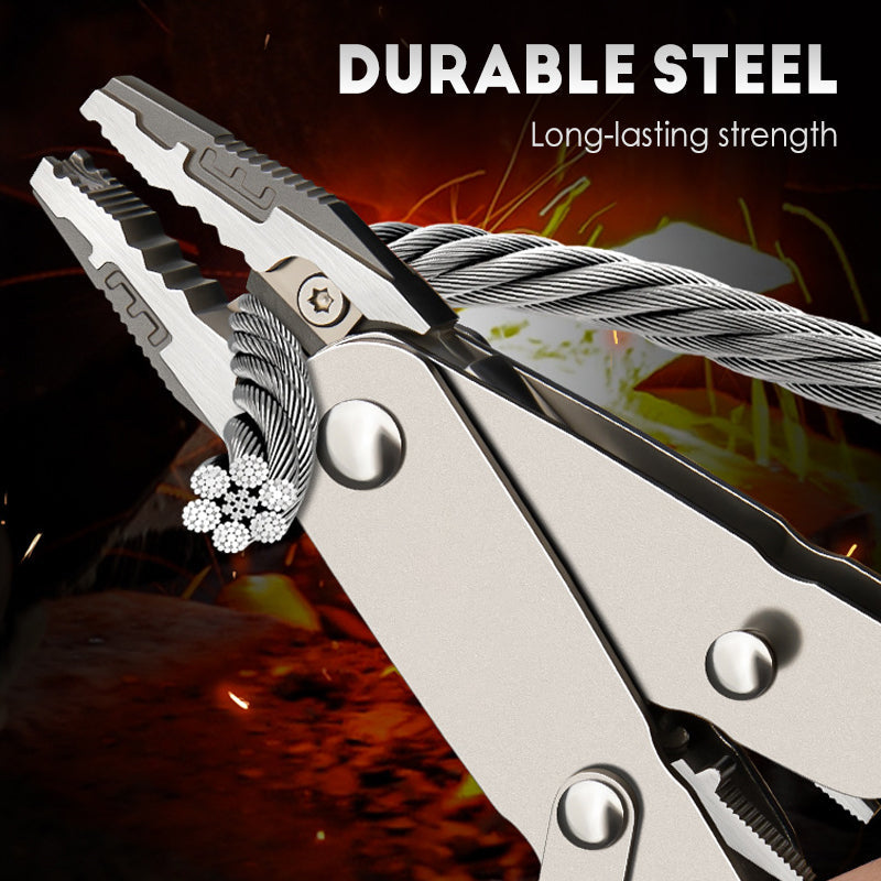 2-in-1 Dual Jaw Adjustable Wire Pliers