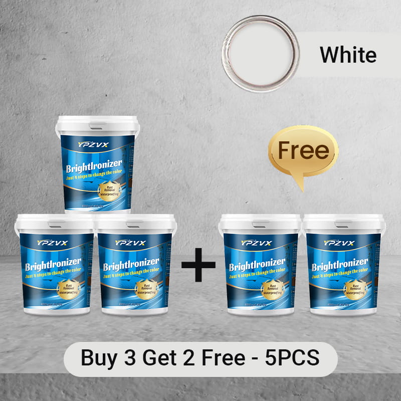 🔥⚡ BrightIronizer Anti-Rust & Waterproof Metal Paint 🎨✨ – Instantly Eliminates Rust, Seals & Protects, Indoor/Outdoor Use, Long-Lasting Finish, Easy Application
