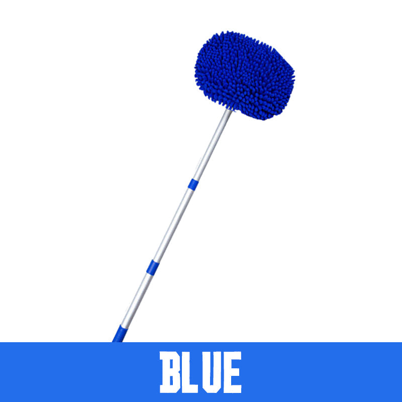 🔥Limited Time Promotion 50% OFF⏰Durable Aluminum Long Handle Telescopic Car Wash Mop – Soft Microfiber, Scratch-Free & Adjustable Length ✨