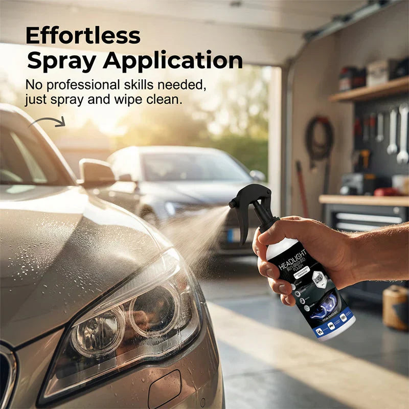 🚗 50% OFF NOW! 🔆 Headlight Restoration Kit – Instant Clarity, Safe Formula & UV Shield ✨