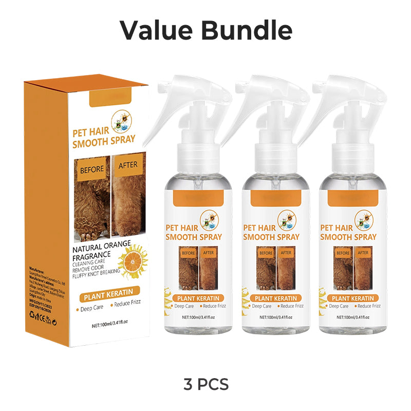 🔥Desconto de 50% no último dia!🔥Pet Deodorizing & Detangling Spray