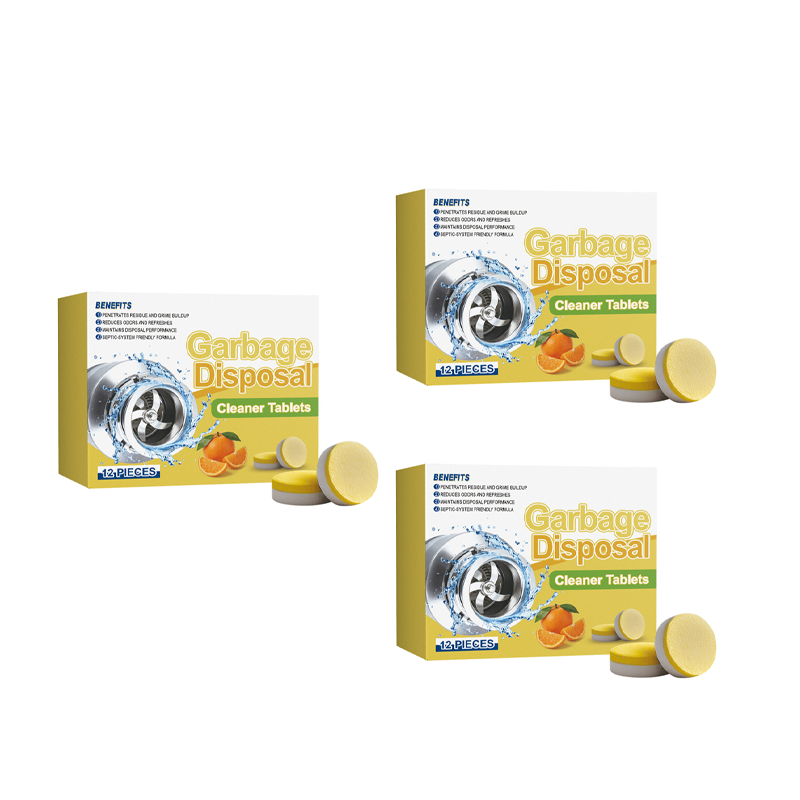 🍋 BUY 2 GET 1 FREE! ♻️ Garbage Disposal Cleaner & Deodorizer Tablets – Freshens kitchen, eliminates odors & easy to use – Citrus bliss for a clean sink ✨