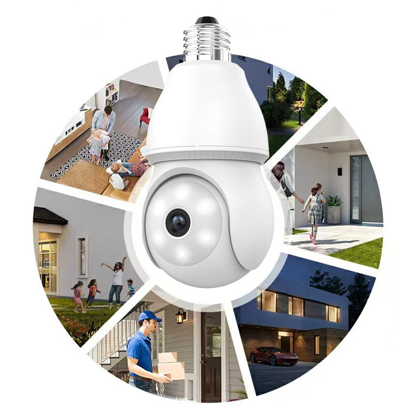 Wireless Light Bulb Security Camera