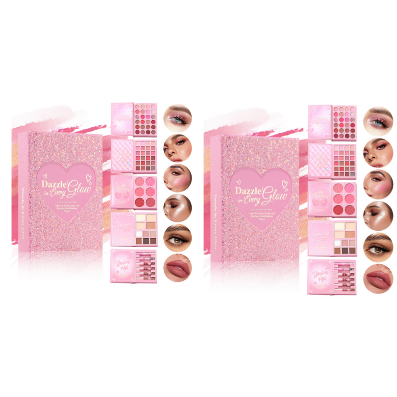 🎉✨️Amazing 70% OFF!💄Recommended by makeup artists!👱🏻♀️One palette covers all your full-face makeup looks!All-in-One Makeup Palette Book Set