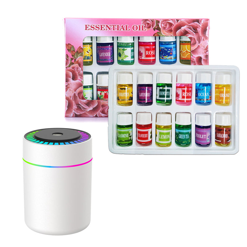 🔥Limited Time 50% Off!12-Scent Essential Oil Set – Water-Soluble & Diffuser-Ready Design
