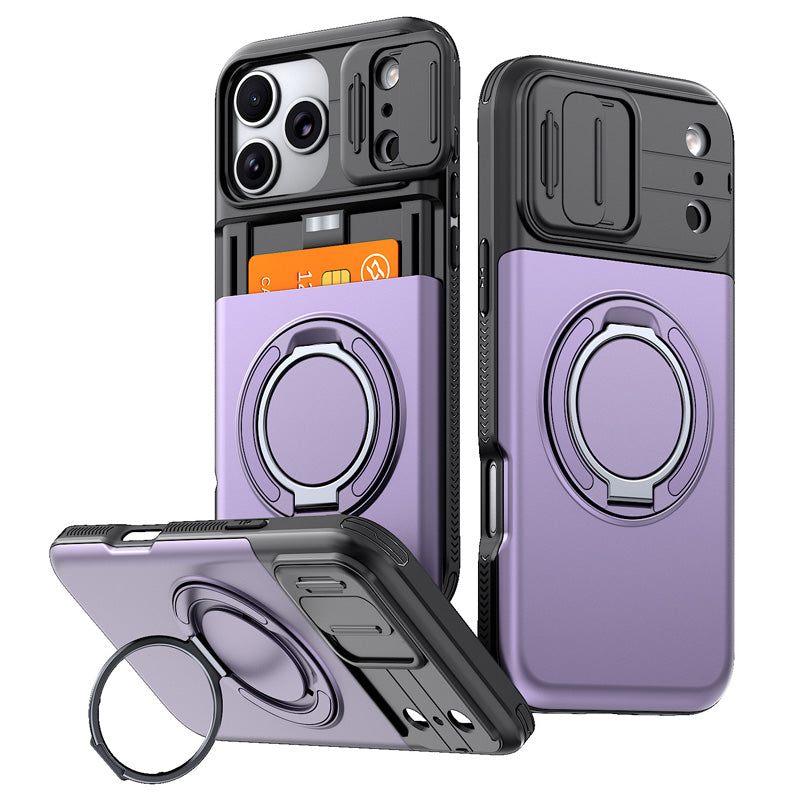 Rugged Phone Case – Slide Cover, Card Slot