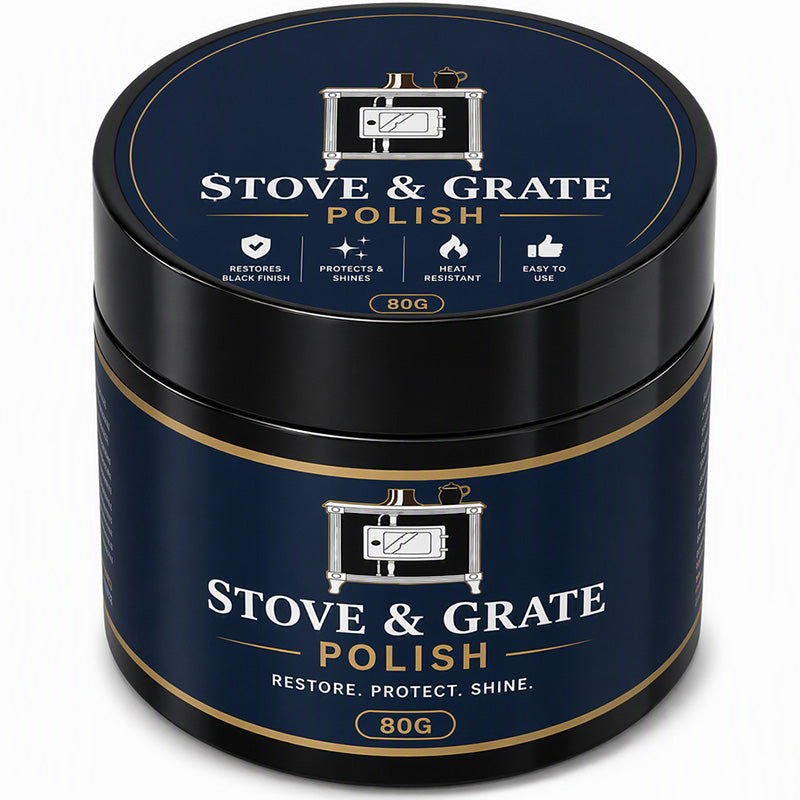 Cast Iron Stove Polish with Sponge