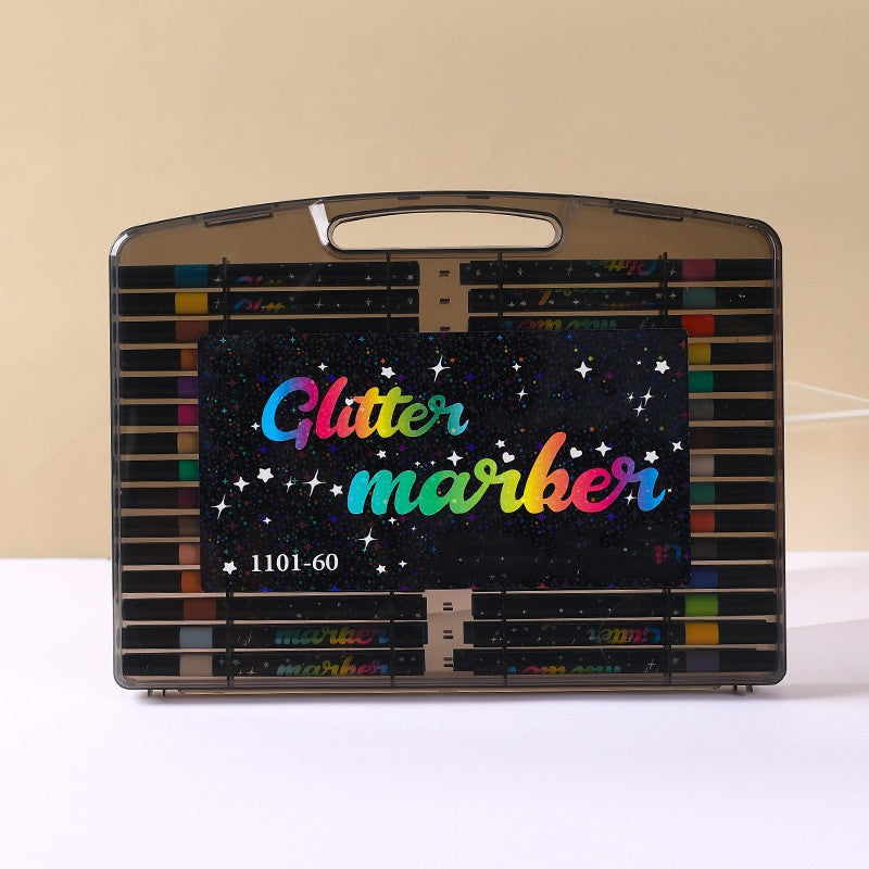Glitter Art Stiftenset voor Knutselen & Tekenen