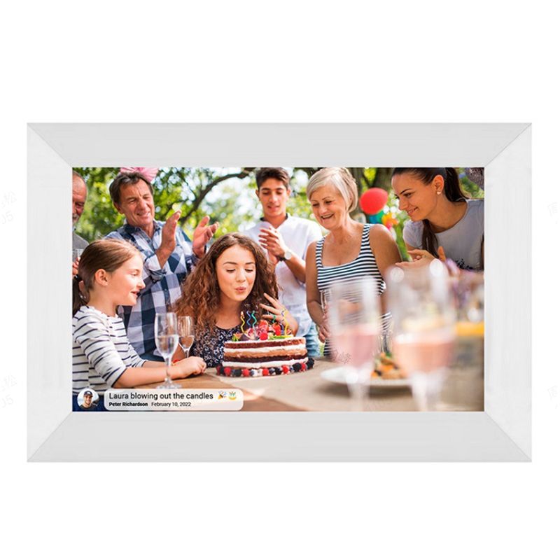 10.1” WiFi Digital Picture Frame with Touchscreen