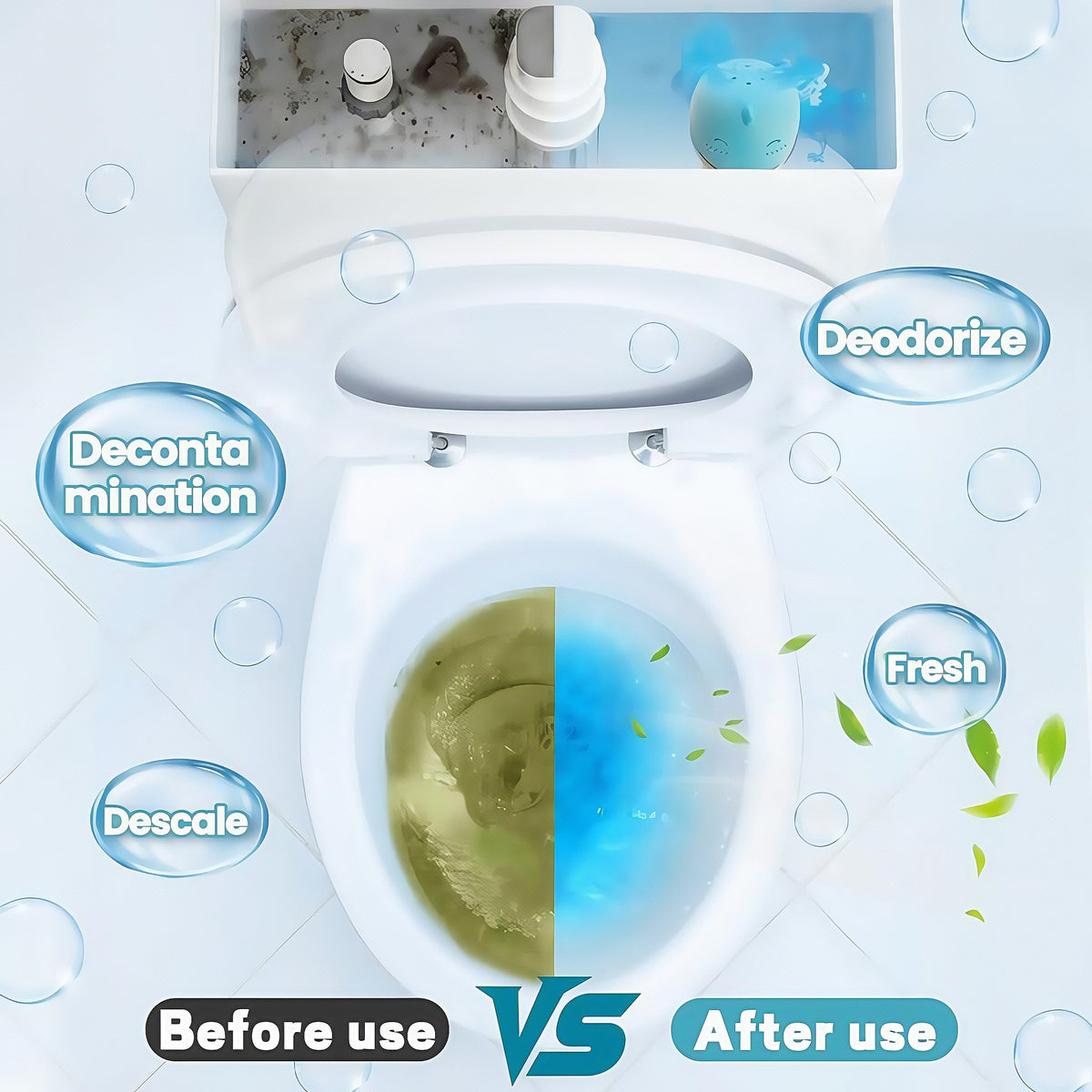 🔥HOT SALE🔥Magic Toilet Cleaning Deodorant – Remove Stains, Beat Bad Odors!