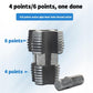 🎉New Year Sale - 49% OFF🌲Electric Drill Compatible PVC Pipe Threader Kit with Various Die Sizes