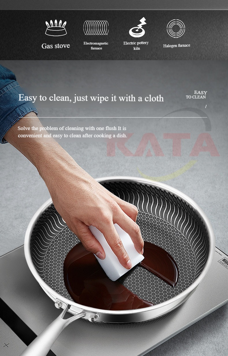 🔥Big Sale - 55% off!!! 🍳Premium non-stick pan with lid