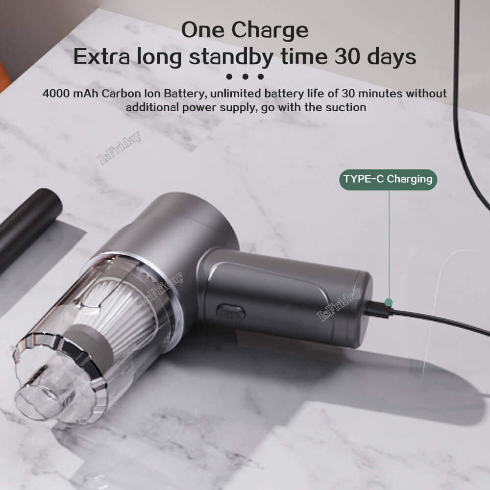 Cordless Handheld Car Vacuum Cleaner