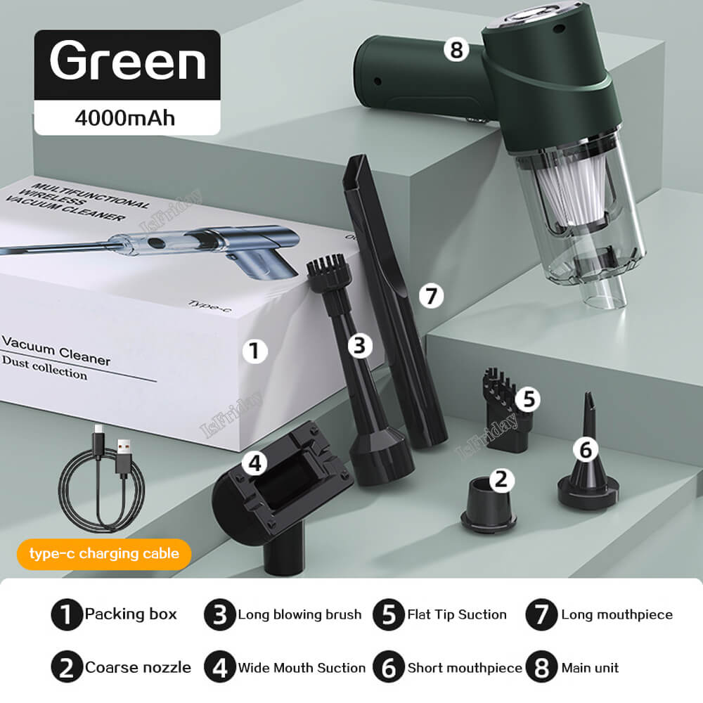 Cordless Handheld Car Vacuum Cleaner