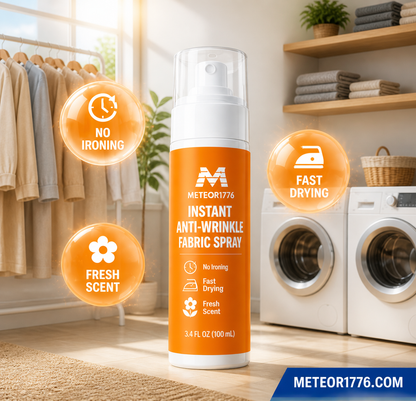 Instant Anti-Wrinkle Fabric Spray