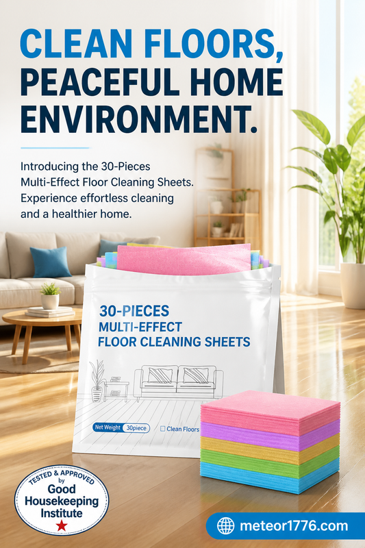 30-Pieces Multi-Effect Floor Cleaning Sheets