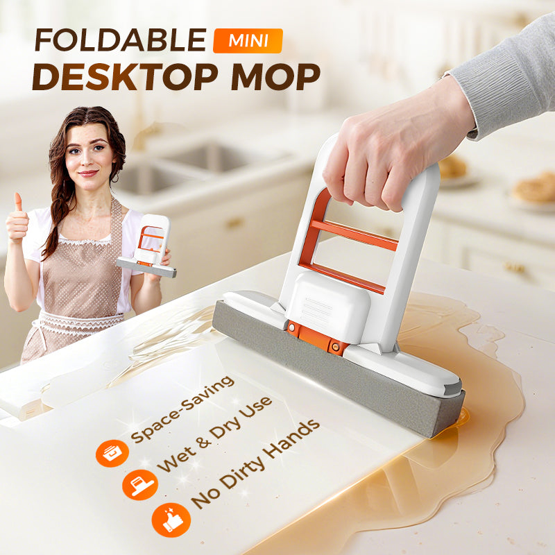 🧹 Mini Mop SELF-WRINGING & portable