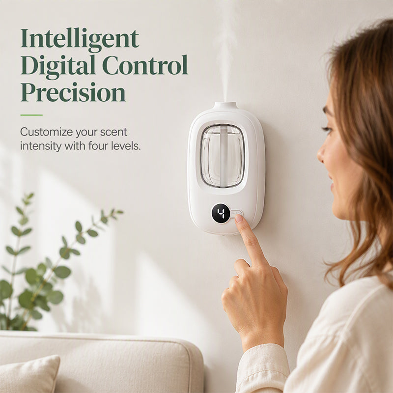 Freshen Any Room Instantly! No-Cord Timed Aroma Diffuser
