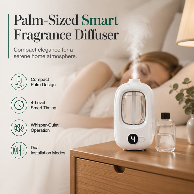 Freshen Any Room Instantly! No-Cord Timed Aroma Diffuser