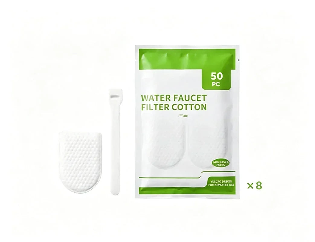⏰50%OFF⚡50K+ SOLD!💥Anti-Splash Kitchen Faucet Cotton Filter for Sediment & Rust Removal