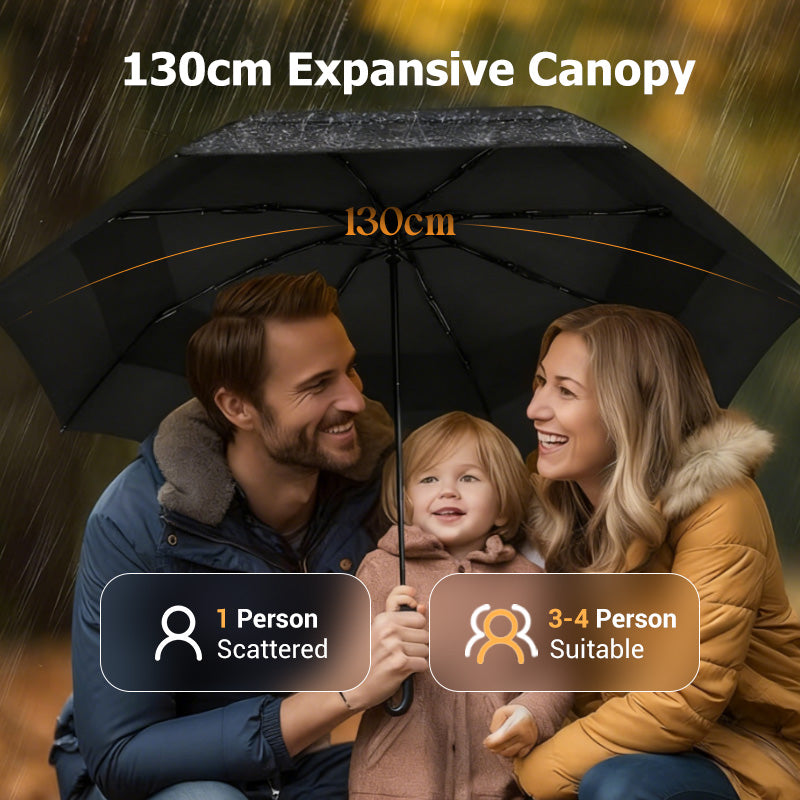 ☔✨50% OFF! 🌧️💨 12-Rib Windproof Umbrella – Large Coverage, Compact Fold & Durable Frame for Heavy Rain & Wind. Over 13,847 Dry Days Guaranteed!✨