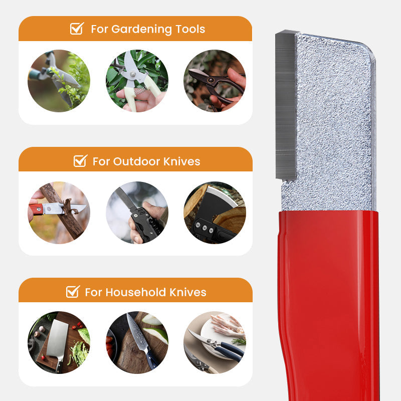 📢📢50% OFF !! & BUY 1 GET 1 FREE⏰ Outdoor Dual‑Purpose Whetstone – Portable 🥳