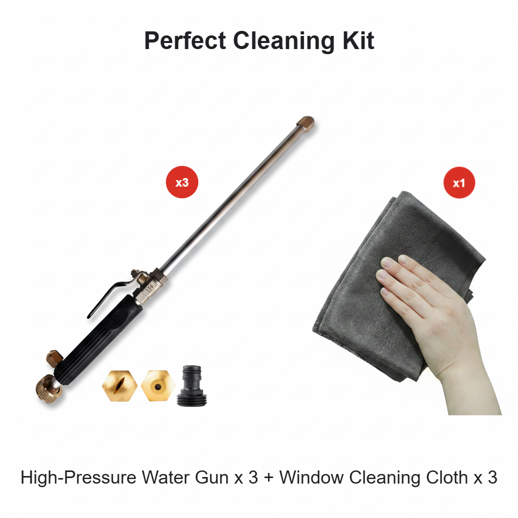 💦 LIMITED OFFER: 50% OFF! 🚿 High-pressure water gun – 3 interchangeable nozzles, durable aluminium alloy & powerful ✨