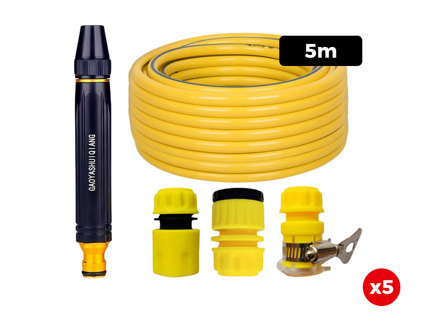 ⏰LAST DAY BUY 2 GET 1 FREE!!🔥Home high-pressure car wash water gun with booster nozzle and hose, a must-have for watering plants and vegetables, and car washing.👍💦