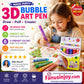 🎁🔮Magic Pen – Draw 3D with one stroke!🎄 DIY Bubble Popcorn Drawing Pens& Buy 3 Pay 2 🔥