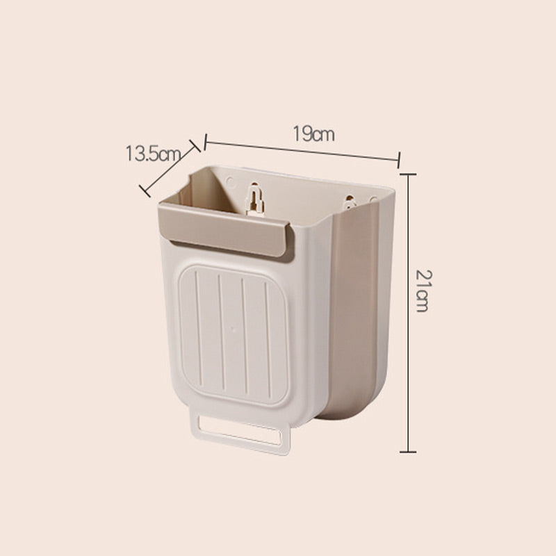Multipurpose Hanging Collapsible Trash Can for Kitchen