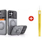 2-in-1 Shockproof Phone Case with Hidden Card Holder