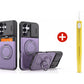 2-in-1 Shockproof Phone Case with Hidden Card Holder